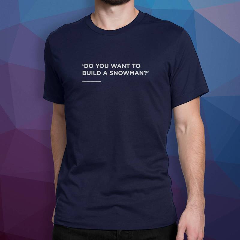 Gefrorene T-Shirt, Einfach, Zitat, Kleidung, Unisex T-Shirt, Text, Schneemann Gefrorene T-Shirt, Einfach, Zitat, Kleidung, Unisex T-Shirt, Text, Schneemann von TeeTonic