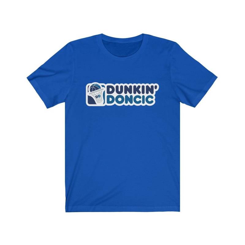 Dunkin' Doncic - Donut Logo Parodie Luka T-Shirt Dunkin' Doncic - Donut Logo Parodie Luka T-Shirt von TeeWise
