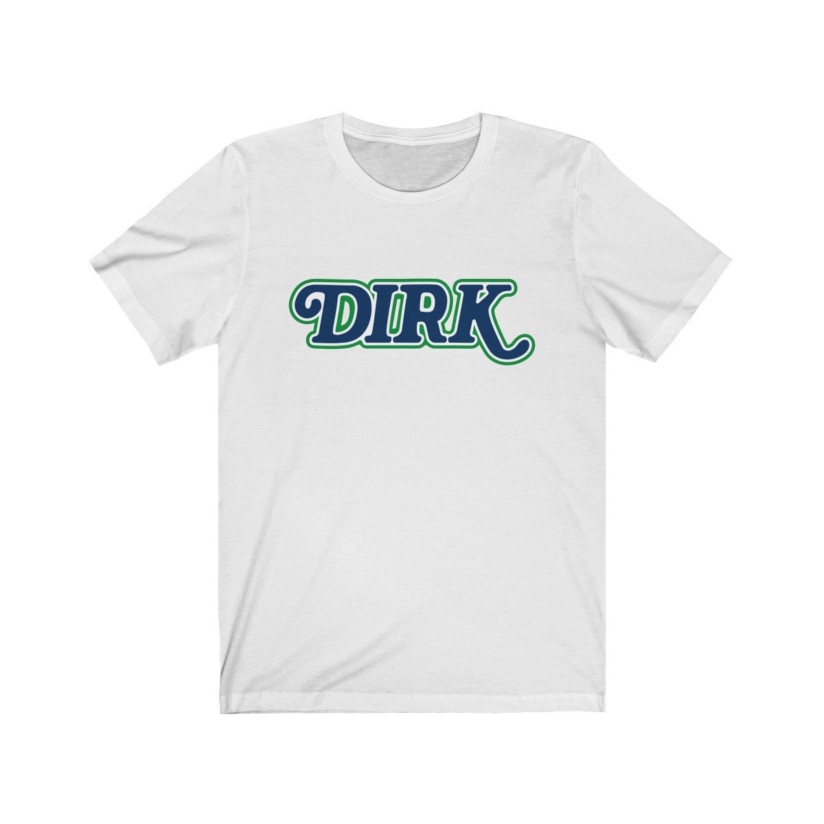 Retro Mavs Logo Stil "Dirk' T-Shirt Retro Mavs Logo Stil "Dirk' T-Shirt von TeeWise