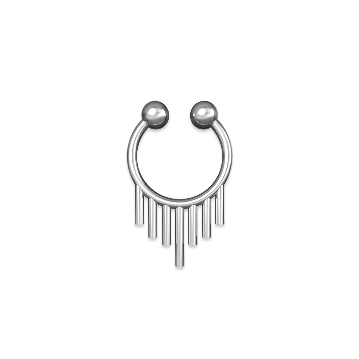 Septum Piercing, Einzigartige Ringe, Silber Coole Ring, Nase Schmuck, Kleine Septum Piercing, Einzigartige Ringe, Silber Coole Ring, Nase Schmuck, Kleine von Teegono