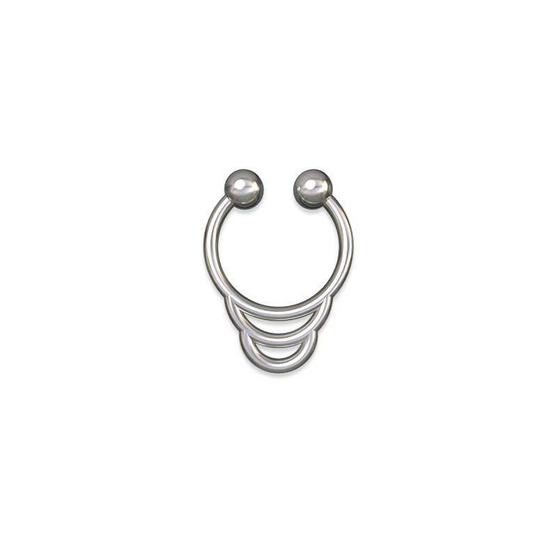 Septum Piercing, Einzigartige Ringe, Silber Coole Ring, Nasenring, Schmuck, Kleines Septum Piercing, Einzigartige Ringe, Silber Coole Ring, Nasenring, Schmuck, Kleines von Teegono