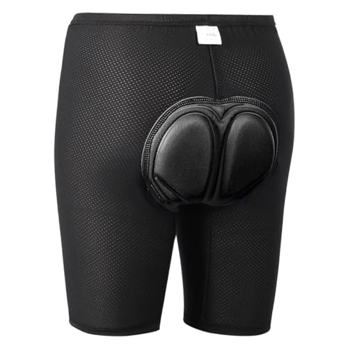 Teegxddy Radlerhose Damen Gepolstert Fahrradbekleidung Damen Fahrradunterhose Damen Atmungsaktiv Radhose Damen Lang Fahrrad Unterhosen Damen Mit Polster Für Männer Als Auch Für Frauen Geeignet-L von Teegxddy