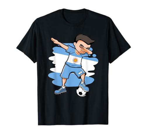 Argentinien-Trikot für Jungen, Argentinien, Fußball-Fan. T-Shirt von Teeisle Argentina Soccer