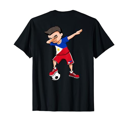 Dabbing Soccer Boy - Philippinen Trikot Philippine Fußball T-Shirt Dabbing Soccer Boy - Philippinen Trikot Philippine Fußball T-Shirt von Teeisle The Philippines Soccer