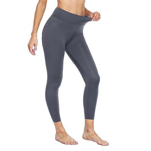 Teemie Leggings Damen High Waist Blickdicht Sportleggins Elastisch Lange Yogahose für Sport, Freizeit, Fitness,Gym Outdoor Alltag L von Teemie