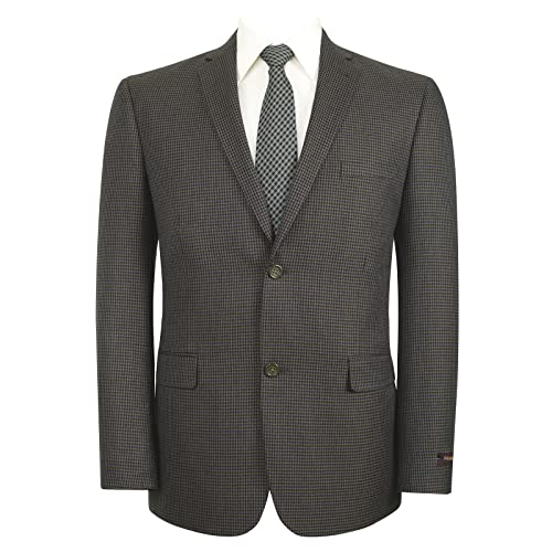 Teemlanny Herren-Sportmantel, Blazer, klassische Passform, 2 Knöpfe, Revers, Business-Anzüge, Dk Taupe, 46 Teemlanny Herren-Sportmantel, Blazer, klassische Passform, 2 Knöpfe, Revers, Business-Anzüge, Dk Taupe, 46 von Teemlanny