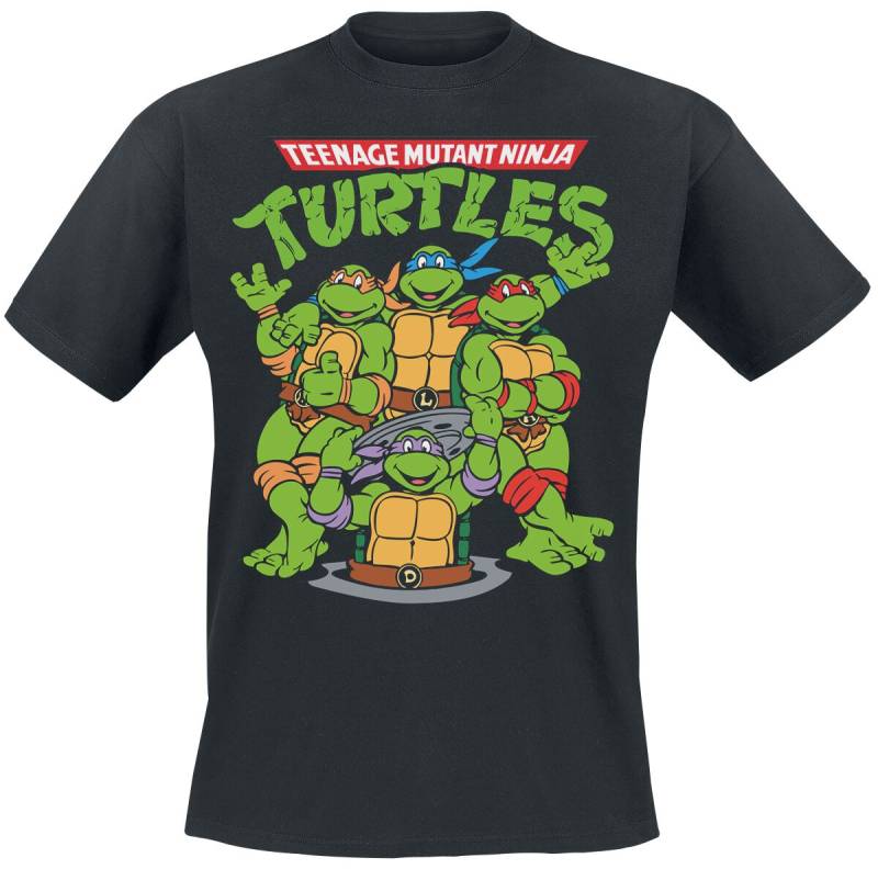 Teenage Mutant Ninja Turtles Group T-Shirt schwarz in M von Teenage Mutant Ninja Turtles
