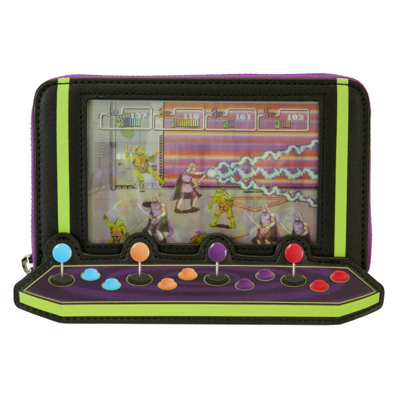 Teenage Mutant Ninja Turtles Loungefly - Vintage Arcade (Glow in the Dark) Geldbörse multicolor von Teenage Mutant Ninja Turtles