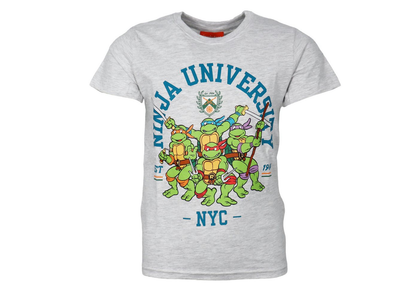 Teenage Mutant Ninja Turtles Print-Shirt Teenage Mutant Ninja Turtles Kinder Jungen T-Shirt Gr. 104 bis 134, Baumwolle Teenage Mutant Ninja Turtles Print-Shirt Teenage Mutant Ninja Turtles Kinder Jungen T-Shirt Gr. 104 bis 134, Baumwolle von Teenage Mutant Ninja Turtles