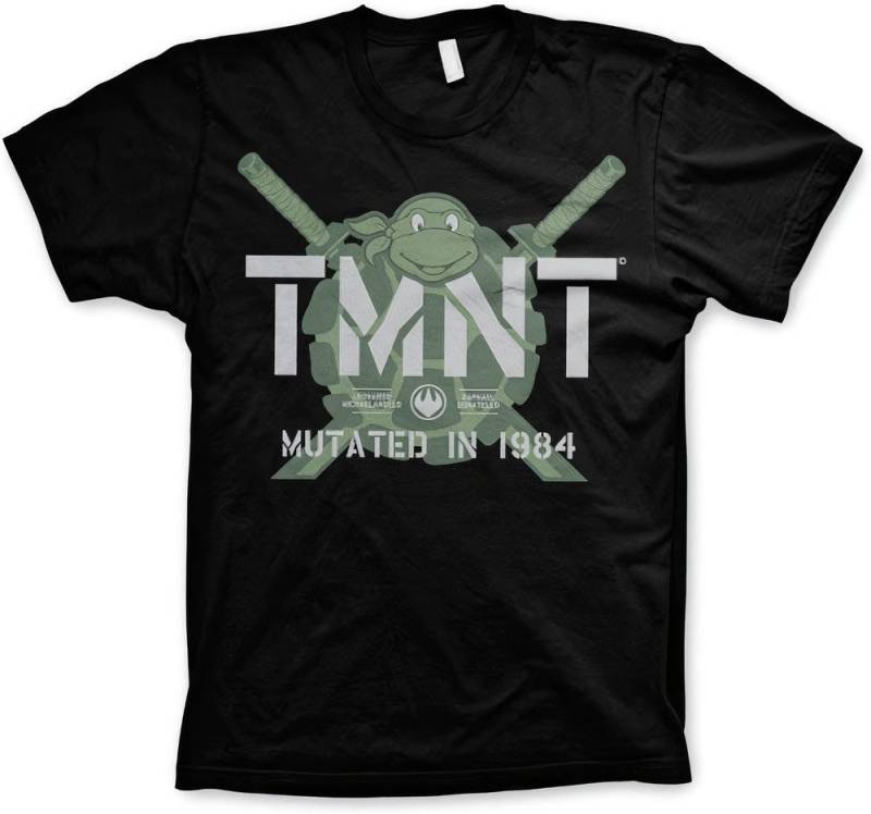 Teenage Mutant Ninja Turtles T-Shirt TMNT Mutated In 1984 Big Tall T-Shirt von Teenage Mutant Ninja Turtles
