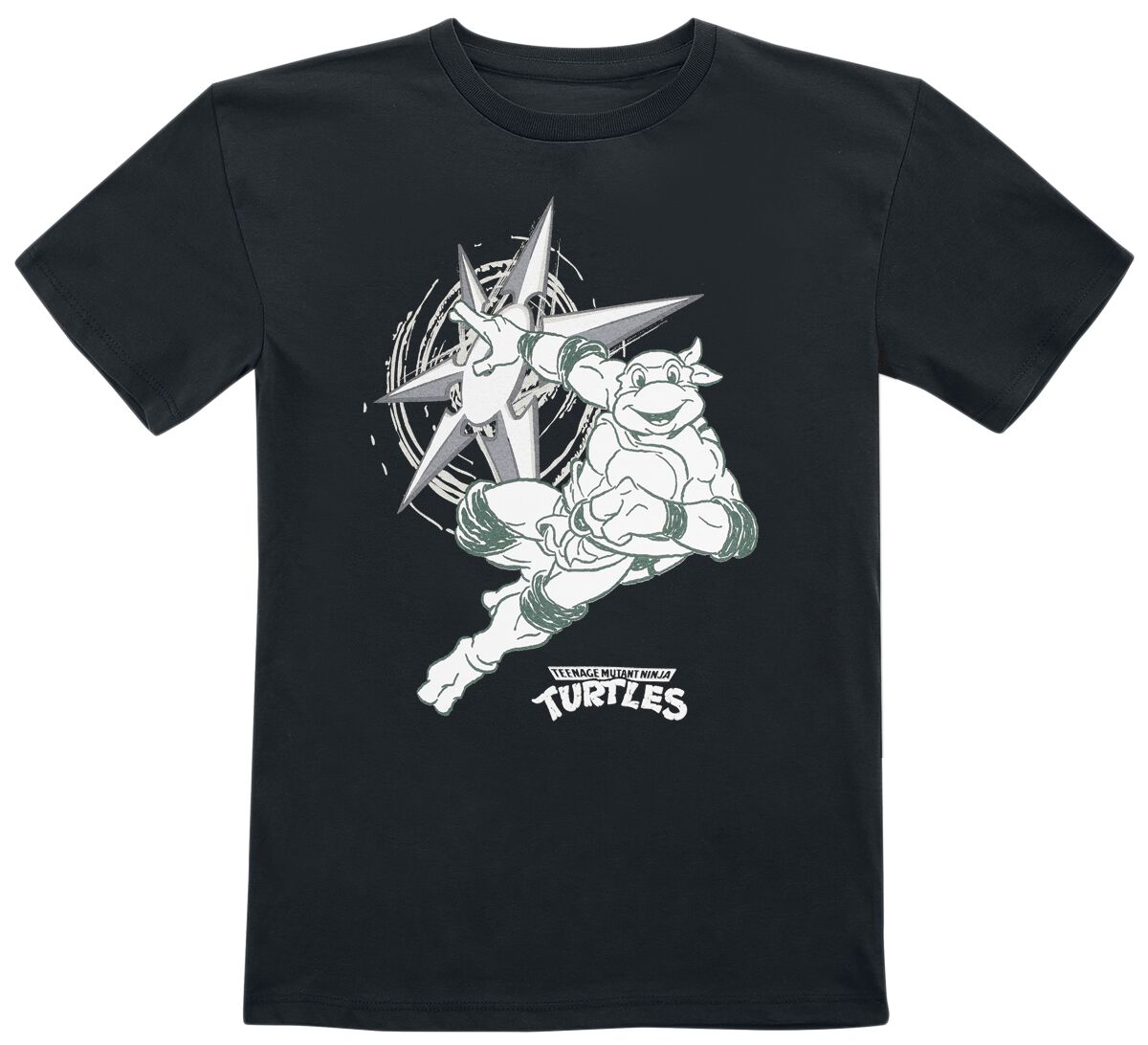 Teenage Mutant Ninja Turtles T-Shirt für Kleinkinder - Kids - Turtle Power - für Mädchen & Jungen - schwarz  - EMP exklusives Merchandise! von Teenage Mutant Ninja Turtles