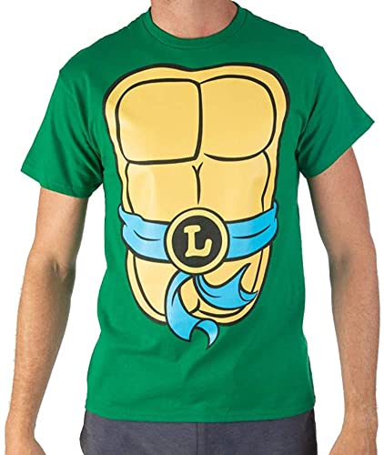 Teenage Mutant Ninja Turtles TMNT Herren Kostüm T-Shirt - Blau - XX-Large von Teenage Mutant Ninja Turtles