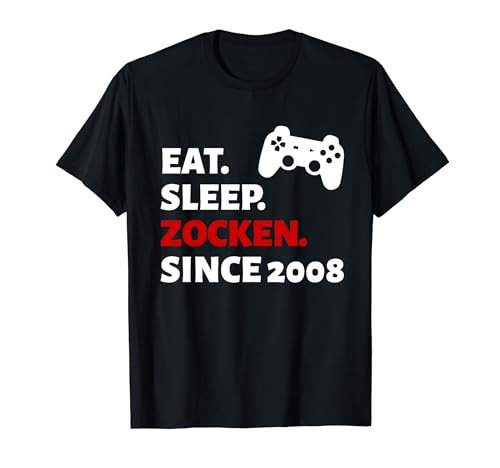 16. Geburtstag Junge Mädchen 16 Jahre 2008 Lustig Geschenk T-Shirt von 16. Geburtstag Mädchen 16. Geburtstag Deko Junge