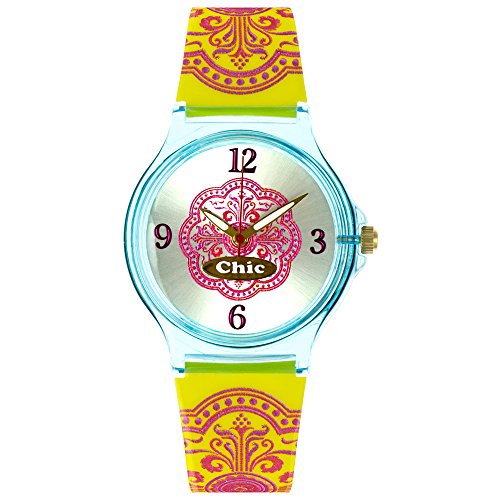 Teenie-Weenie Chic Watches UC021 Damen Armbanduhr Kunststoff Armbanduhr Gelb Teenie-Weenie Chic Watches UC021 Damen Armbanduhr Kunststoff Armbanduhr Gelb von Teenie-Weenie Chic Watches