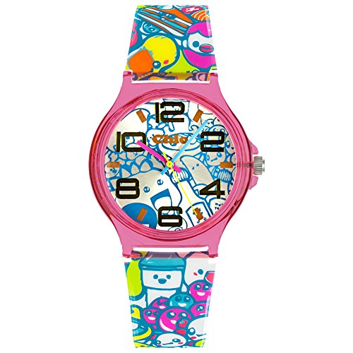 Teenie-Weenie Chic Watches UC030 Damen Armbanduhr Kunststoff Armbanduhr Türkis Teenie-Weenie Chic Watches UC030 Damen Armbanduhr Kunststoff Armbanduhr Türkis von Teenie-Weenie Chic Watches