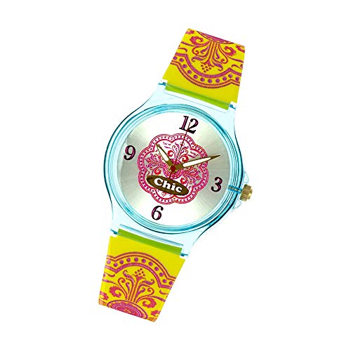 Teenie Weenie Mädchen-Armbanduhr Analog Quarz Plastik VUC021 von Teenie Weenie