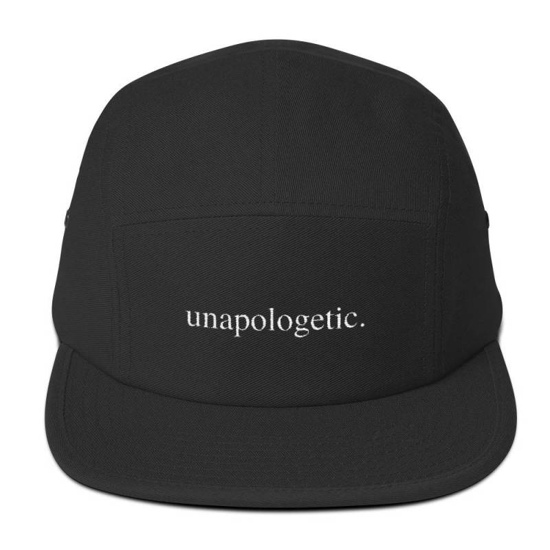 Unapologetic Snapback, Bleiben Sie Treu, Fünf Panel Cap Hut von TeesByBobby