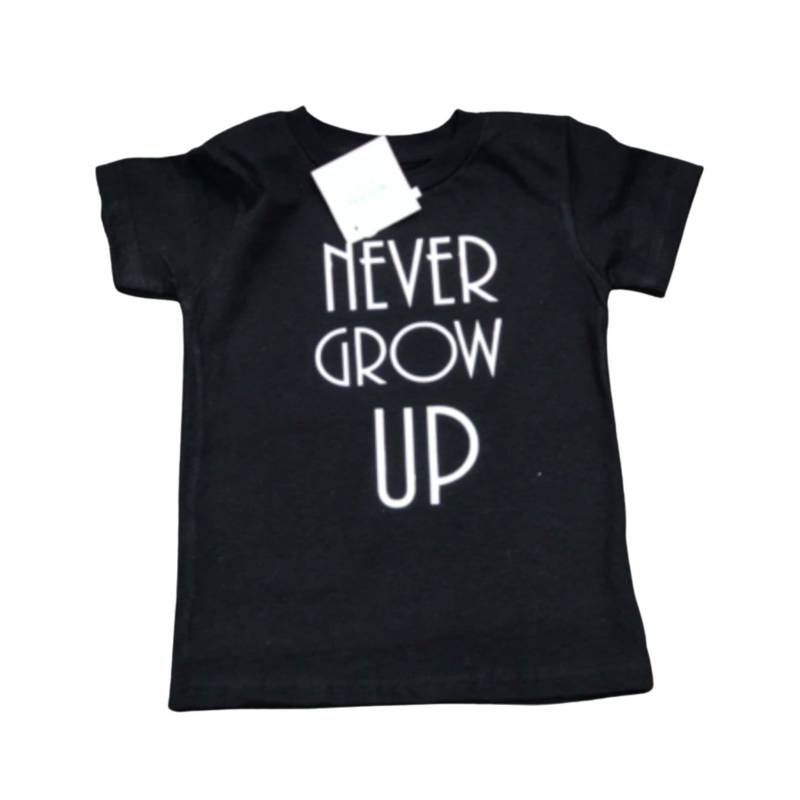 Nie Wachsen/Kleinkind Shirt Baby Custom Monochrom Schwarz Und Weiß Babys Ersten Geburtstag Nie Wachsen/Kleinkind Shirt Baby Custom Monochrom Schwarz Und Weiß Babys Ersten Geburtstag von TeesbyTCH