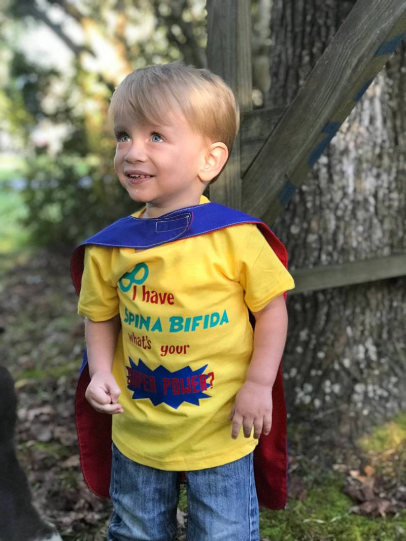 Spina Bifida Bewusstsein Shirt/Super Hero Kleinkind Kinder Held Spina Bifida Bewusstsein Shirt/Super Hero Kleinkind Kinder Held von TeesbyTCH
