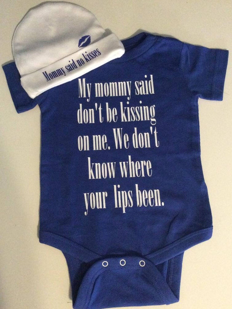 Don't Be Kissing Me Baby Strampler von TeesbyThomas