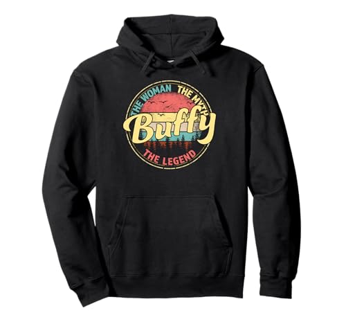 Buffy Woman Myth Legend Personalisierter Frauenname Pullover Hoodie von Teeschase: Get More Custom Name Apparel