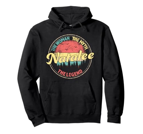 Natalee The Woman The Myth The Legend Personalisierter Name Pullover Hoodie Natalee The Woman The Myth The Legend Personalisierter Name Pullover Hoodie von Teeschase: Get More Custom Name Apparel