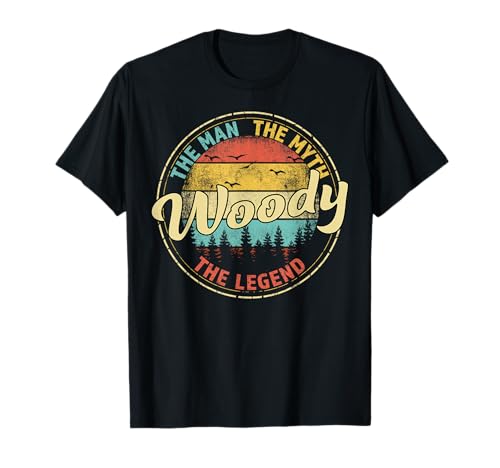 Woody Man Myth Legend Men Personalisierter Name T-Shirt Woody Man Myth Legend Men Personalisierter Name T-Shirt von Teeschase: Get More Custom Name Apparel