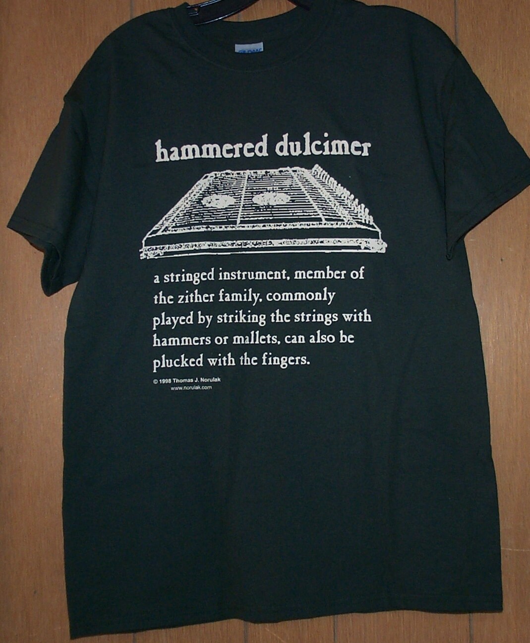 Gehämmertes Hackbrett Definition T-Shirt Gehämmertes Hackbrett Definition T-Shirt von Teesnat