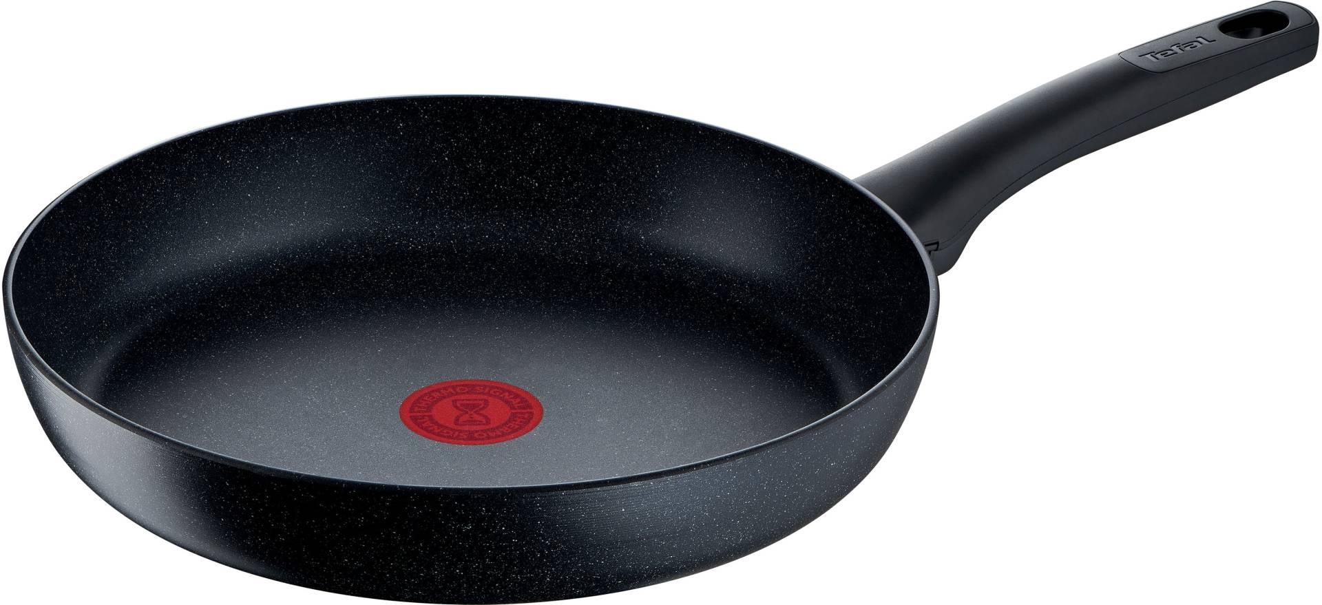 Tefal Bratpfanne "Black Stone" Aluminium 1 Stk. tlg. Mineralia+Versiegelung, Thermo-Signal, Induktion von Tefal