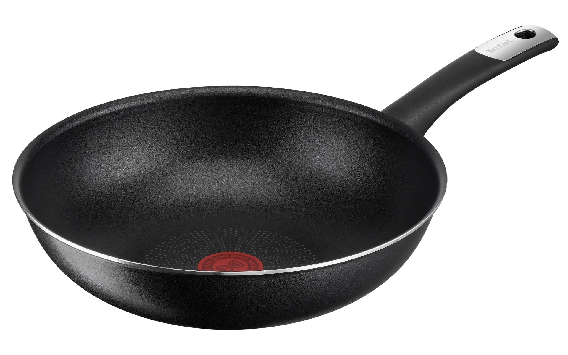 Tefal Bratpfanne "Hard Titanium Essential" Aluminium 1 Stk. tlg. 28 cm, Antihaftbeschichtung, Thermo-Signal, tiefe Form, made in France von Tefal