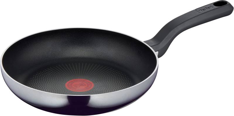 Tefal Bratpfanne "Resist, sichere Titanium Antihaftversiegelung" Aluminium Thermo-Signal bei idealer Brattemperatur, nicht induktionsgeeignet von Tefal