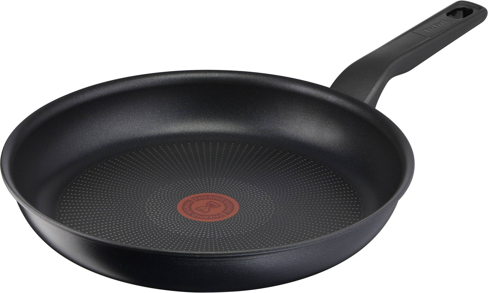 Tefal Bratpfanne "Titanium Force" Aluminium extra haltbare Antihaft-Beschichtung, Thermo Signal, Schüttrand von Tefal