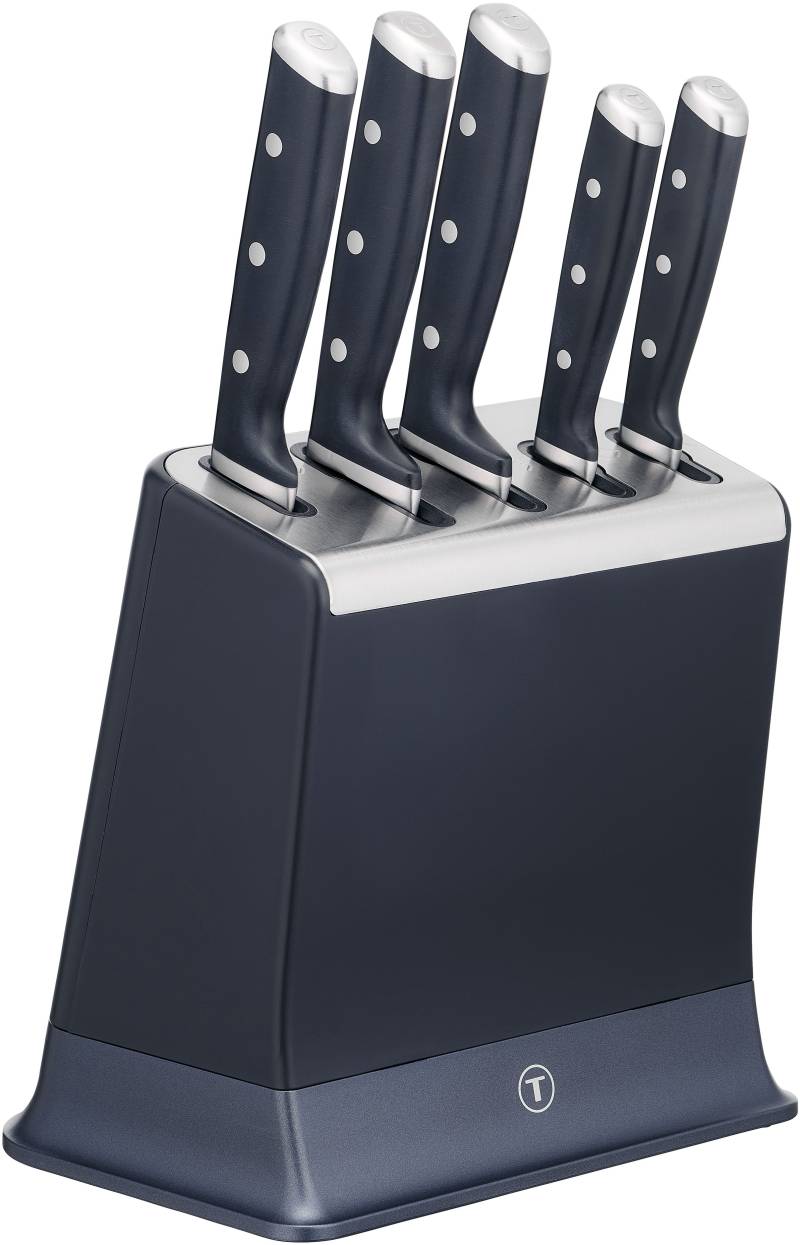 Tefal Messer-Set "EverSharp Pro" selbstschärfender Messerblock, Klinge aus deutschem Edelstahl von Tefal
