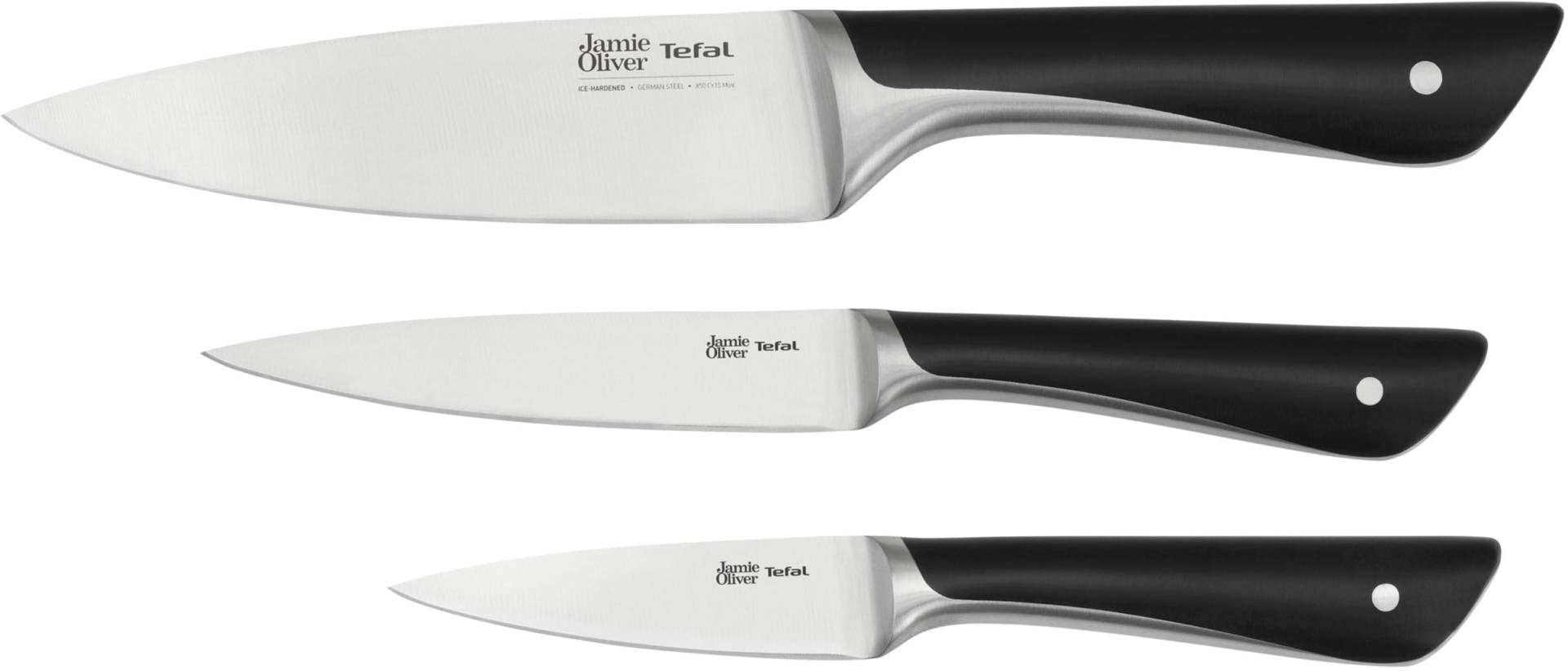 Tefal Messer-Set "K267S3 Jamie Oliver" hohe Leistung, unverwechselbares Design, widerstandsfähig/langlebig von Tefal