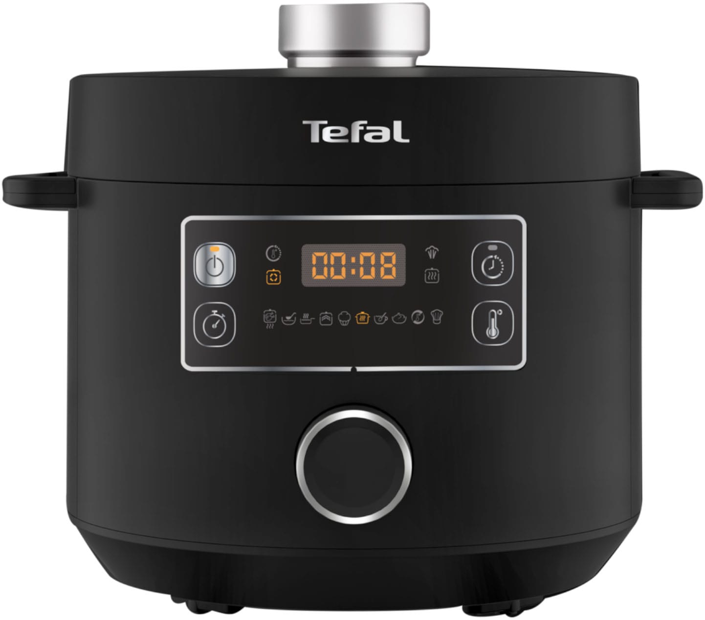 Tefal Multikocher "Turbo Cuisine inkl. Dampfgareinsatz, Messbecher, Reislöffel und Kelle" elektr. Schnellkochtopf, 10 aut. Programme, 1-Knopf-Bedienung, CY7548 Tefal Multikocher "Turbo Cuisine inkl. Dampfgareinsatz, Messbecher, Reislöffel und Kelle" elektr. Schnellkochtopf, 10 aut. Programme, 1-Knopf-Bedienung, CY7548 von Tefal