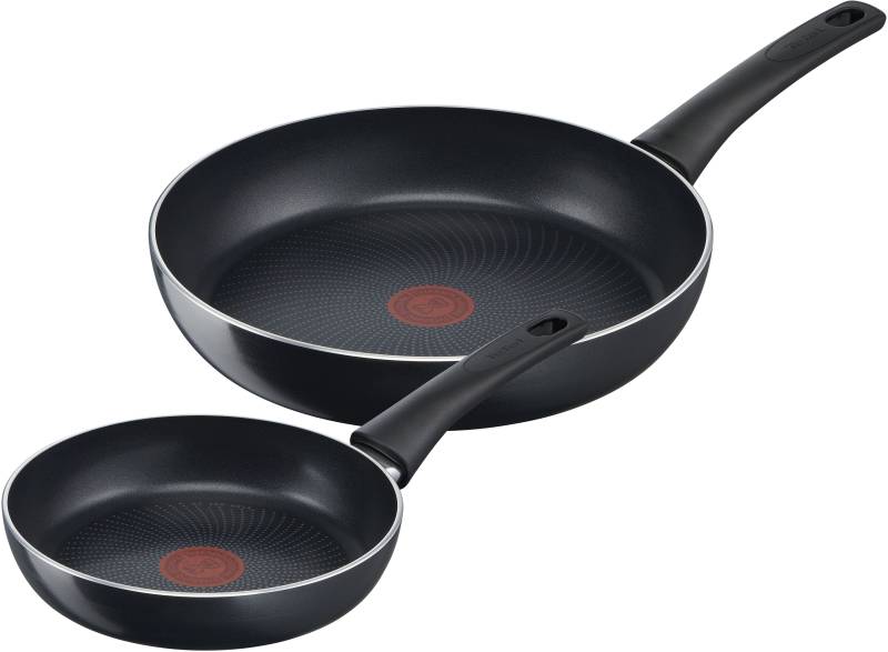 Tefal Pfannen-Set "Generous Cook" Aluminium Set, je 1 Pfanne Ø 20/28 cm, H: 4,5/5 cm, 2 Stk. tlg. Antihaftversiegelung, Thermo-Signal, tief, alle Herdarten, Induktion von Tefal