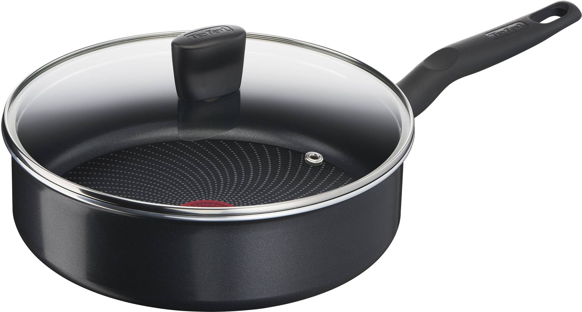 Tefal Schmorpfanne "StartEasy" Aluminium Thermo-Signal-Temperaturanzeiger, Induktion, Ø 24 cm von Tefal
