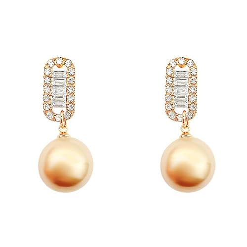 Leichte Luxus-Perlen ohrringe Damen Nischen Design Sinn High-End-einzigartige Ohrringe Retro-Studs von Tefexer