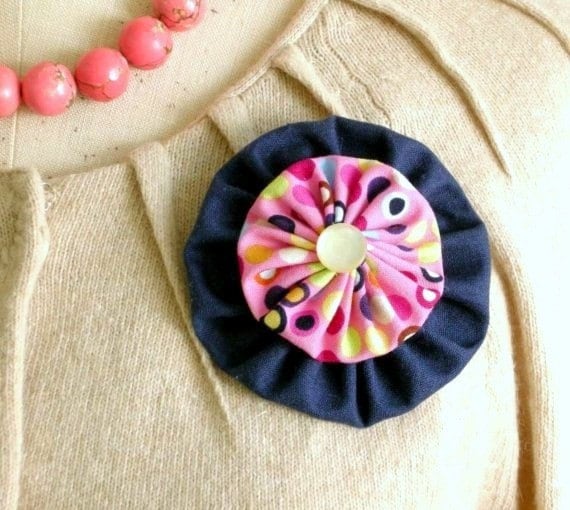 Bubble Gum - Designer Stoff Brosche Bubble Gum - Designer Stoff Brosche von Tefi