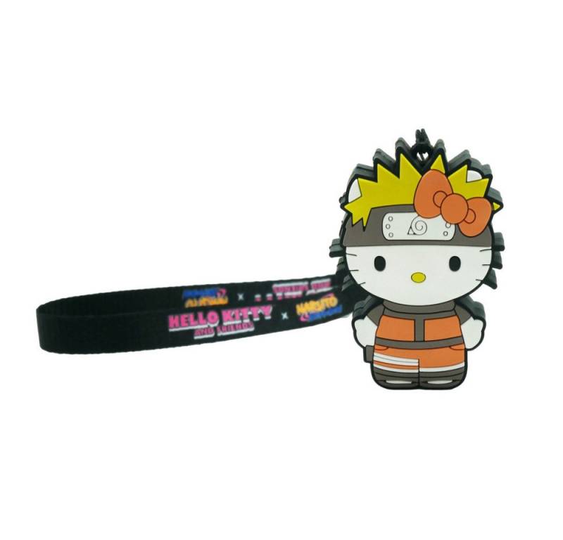 Teknofun Schlüsselanhänger Naruto Shipudden x Hello Kitty PVC Schlüsselanhänger Hello Kitty Narut von Teknofun