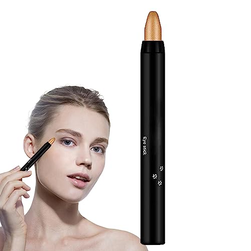 Lidschattenstift,Creme-Lidschatten | Perlstift, langlebige Farbe, einfach aufzutragen und zu verblenden, perfekt für Live-Auftritte, Make-up-Shows, Hochzeiten und Abschlussbälle Teksome von Teksome