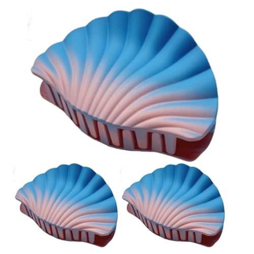 Mädchen Klammerhaarspangen | Muschelform Spangen Für Dickes Haar | Hochfester Halt Hochwertiges Accessoire Für Hochzeit Fest Abend Freizeit von Teksome