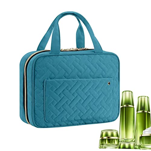 Make-up-Organizer-Tasche, Reise-Kosmetiktasche, tragbar, große Kapazität, Make-up-Tasche, Reisetasche mit Reißverschluss für Toilettenartikel, Hautpflege, Shampoo, Frauen, Mädchen, Geschenke Teksome, von Teksome