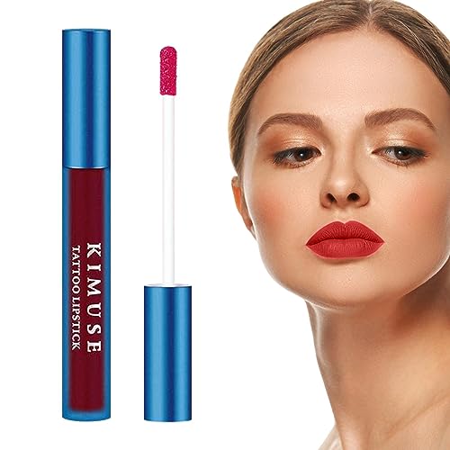 Peel-Off-Lippenstift,Abreißbarer Lippenstift - Peel Off Masque Lippentönungen, Lip Stain Gloss, wasserfest, antihaftbeschichtet, langlebig, abziehbar und schön aussehend für Mädchen Teksome von Teksome