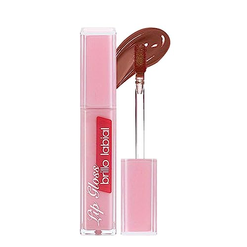 Samtiger Lipgloss - Samtiger, antihaftbeschichteter, flüssiger Lippenstift - Lippenstiftflecken verblassen nicht, wasserfest, Make-up-Geschenk, Lippenstift, Make-up, Lipgloss-Set für Mädchen Teksome von Teksome