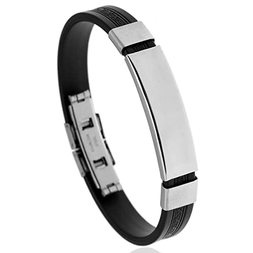 Teksome Armband für Herren, personalisierbar, magnetisch, Unisex, modische Armbänder für Outdoor-Events, Reisen, Party von Teksome