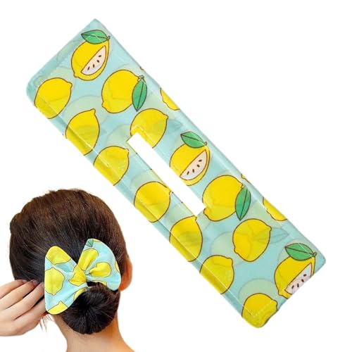 Teksome Einfacher Haarknotenformer | Französischer Twist Duttformer - Niedlicher Haargummi Weich Flexibel Styling für Schule Sport Party Konzert Ballett Veranstaltung Cheerleading Gymnastik Ball von Teksome