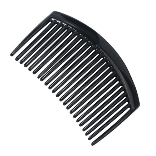 Teksome Französischer Seitenkamm, gedrehter Kamm, 23 Zähne, Haarspangen, Haarnadeln für Frauen, Haarstyling, Hochsteckfrisuren, Flechten, , Brautjungfer von Teksome