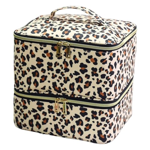 Teksome Nagellack-Tasche, Nagellack-Organizer-Etui | Doppelschichtige Nagellack-Tragetasche mit Griff | Nageltrockner-Etui, fasst 30 Flaschen, Nagelset-Zubehör-Organizer-Box für Damen Teksome Nagellack-Tasche, Nagellack-Organizer-Etui | Doppelschichtige Nagellack-Tragetasche mit Griff | Nageltrockner-Etui, fasst 30 Flaschen, Nagelset-Zubehör-Organizer-Box für Damen von Teksome