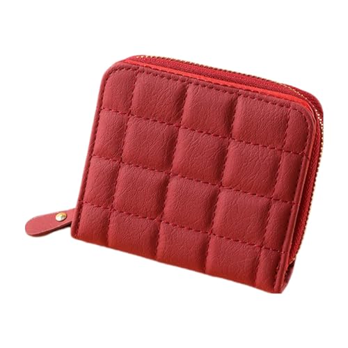 Teksome Reißverschluss-Münzbeutel - Geldbörse mit Reißverschluss,Tragbare Kleingeldtasche mit Reißverschluss für Dating, Treffen, Arbeit, Reisen von Teksome